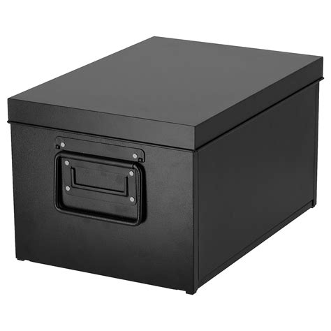 black box metal|black metal storage box.